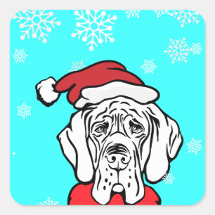 Adesivo Quadrado Hora de Natal