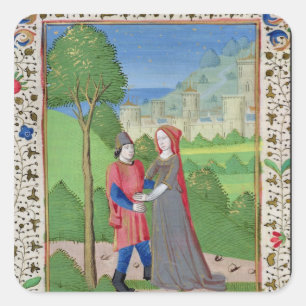 Adesivo Quadrado Hosea e a Prostituta, da Bíblia