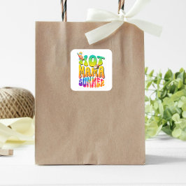 Adesivo Quadrado Hot Mama Summer