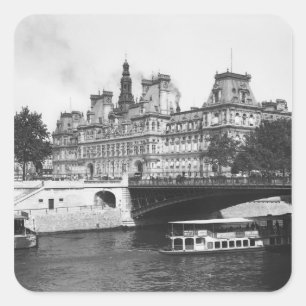 Adesivo Quadrado Hotel de Ville, 1882