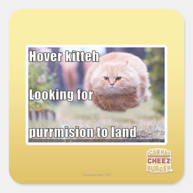 Adesivo Quadrado Hover kité (Frente)