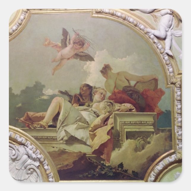 Adesivo Quadrado Humildade, indulgência e Verdade (Frente)