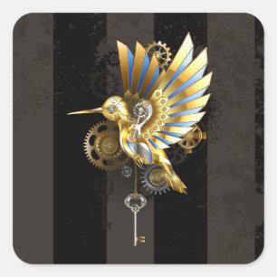 Adesivo Quadrado Hummingbird mecânico