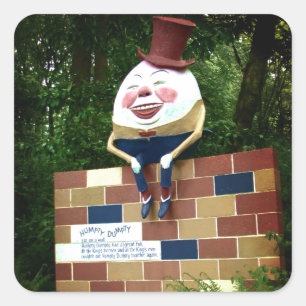 Adesivo Quadrado Humpty Dumpty