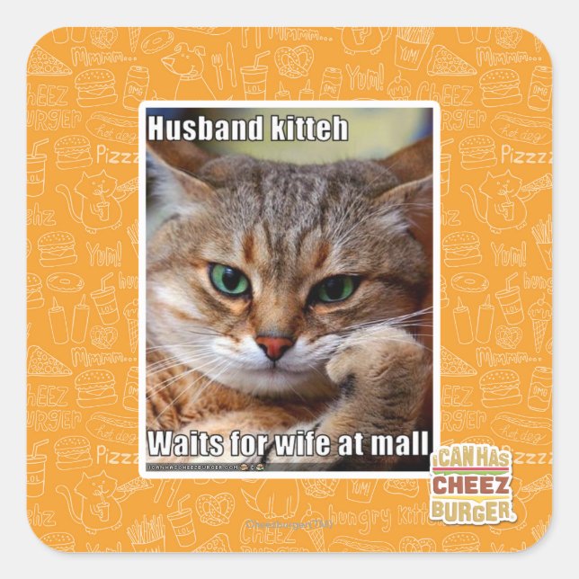 Adesivo Quadrado Husband Kith (Frente)