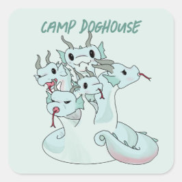 Adesivo Quadrado Hydra Sticker