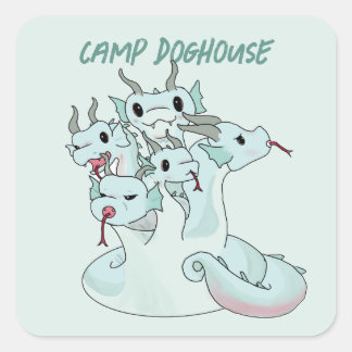 Adesivo Quadrado Hydra Sticker