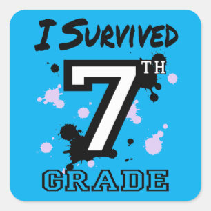 Adesivo Quadrado I Sobrevivência 7