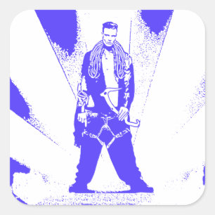 Adesivo Quadrado Ice Climb Baby