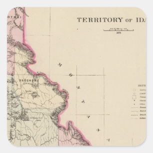 Adesivo Quadrado Idaho