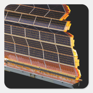 Adesivo Quadrado Ideia do Fim-acima das disposições solares