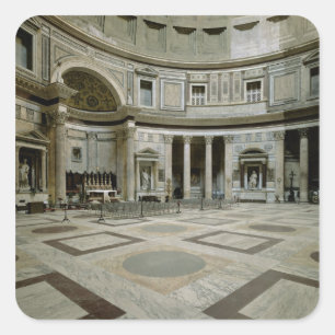 Adesivo Quadrado Ideia do interior