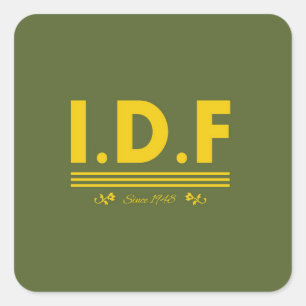 Adesivo Quadrado IDF desde 1948.