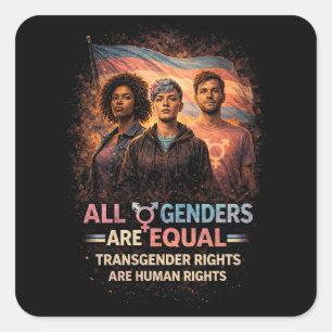 Adesivo Quadrado Igual Sob Cada Bandeira