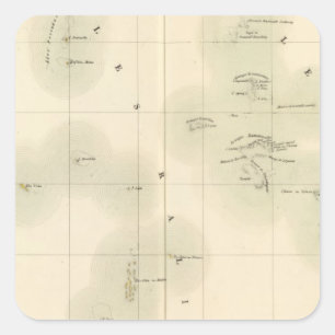 Adesivo Quadrado Ilhas Marshall Oceânia nº 10