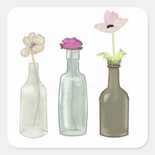 Adesivo Quadrado ilustrações de cores