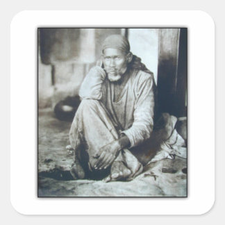 Adesivo Quadrado Imagem original de Sai Baba