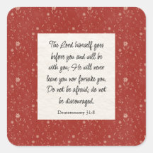 Imagem Versa da Bíblia 31:8 Deuteronomy