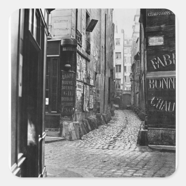 Adesivo Quadrado Impasse des Bourdonnais (Frente)