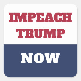 Adesivo Quadrado Impeachment Agora Anti-Trumpismo