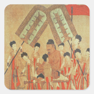 Adesivo Quadrado Imperador de Yongle