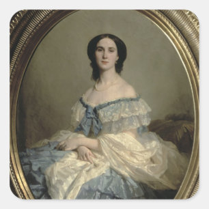 Adesivo Quadrado Imperatriz Charlotte de México
