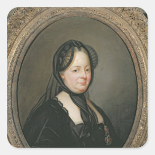 Adesivo Quadrado Imperatriz Maria Theresa de Áustria