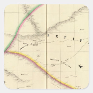 Adesivo Quadrado Império chinês, Ásia 55