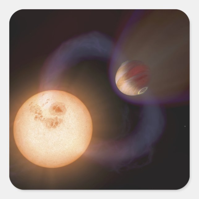 Adesivo Quadrado Impressão de artista 2 (Frente)