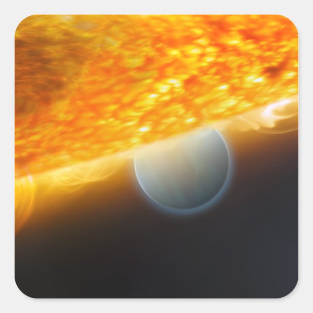 Adesivo Quadrado Impressão de artista 3 (Frente)