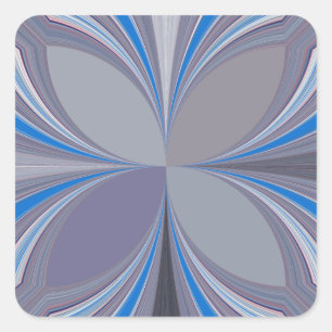 Adesivo Quadrado Impressão de Textura de Bolinhas de Cinza Azul