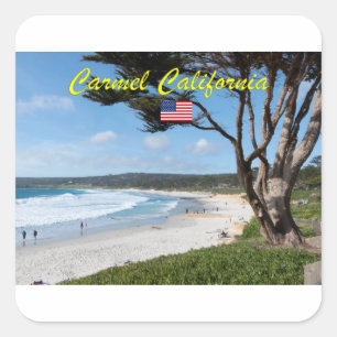 Adesivo Quadrado Impressionante! CARMEL CALIFORNIA EUA