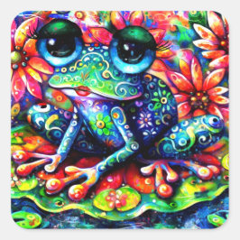 Adesivo Quadrado Impressionante Impressionista Impressionante Pintu