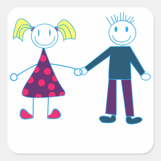 Adesivo Quadrado indefinido (Frente)