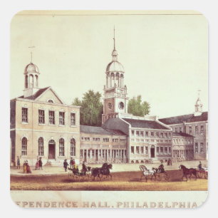 Adesivo Quadrado Independência Salão, Philadelphfia