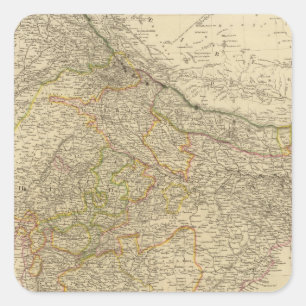 Adesivo Quadrado India