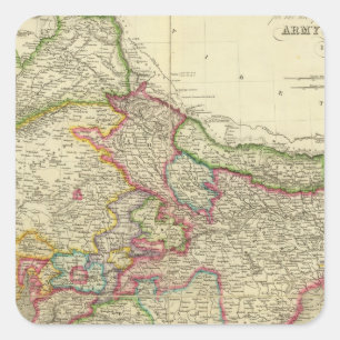 Adesivo Quadrado Índia