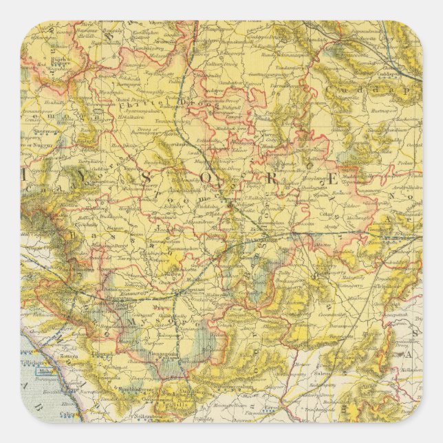 Adesivo Quadrado Índia 7 (Frente)