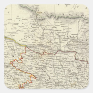 Adesivo Quadrado India X