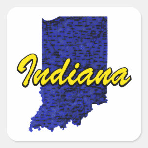 Adesivo Quadrado Indiana