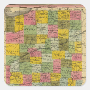 Adesivo Quadrado Indiana 9