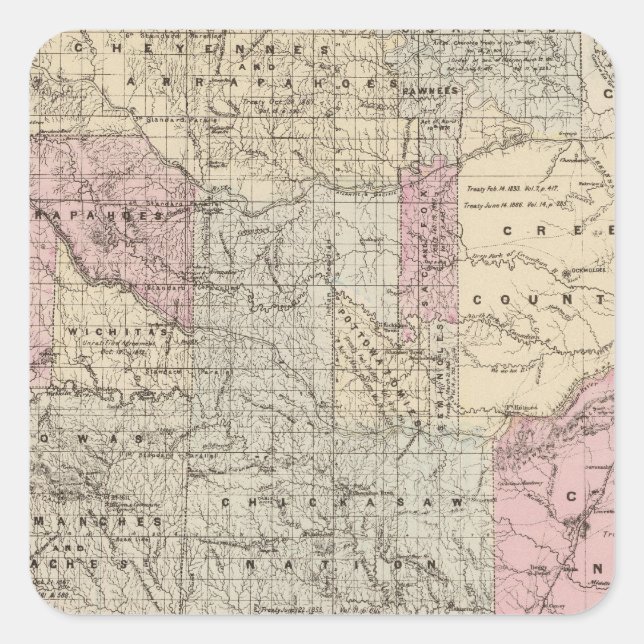 Adesivo Quadrado índio Terr (Frente)