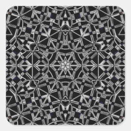 Adesivo Quadrado Industrial Mandala 