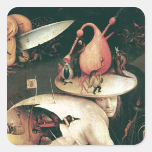 Adesivo Quadrado inferno por hieronymus bosch