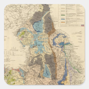 Adesivo Quadrado Inglaterra