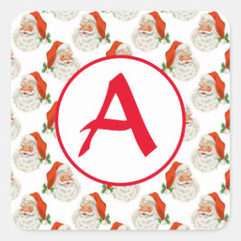 ADESIVO QUADRADO INICIAL PERSONALIZADO