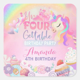 Adesivo Quadrado Inquatro