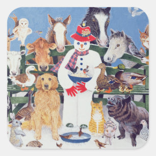 Adesivo Quadrado Inquietação