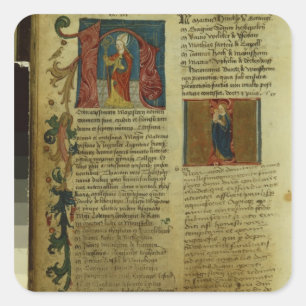 Adesivo Quadrado Inscrição de Martin Luther