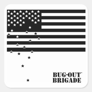 Adesivo Quadrado INSETO-OUT Brigade Stars-Stickers